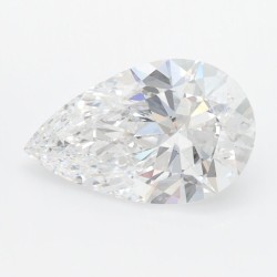 Diament laboratoryjny bezbarwny szlif gruszkowy, 1.54ct, VVS1, D, IGI LG700512315